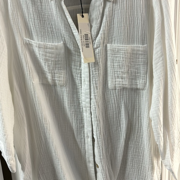 Pinch button up blouse - Picture 5 of 8